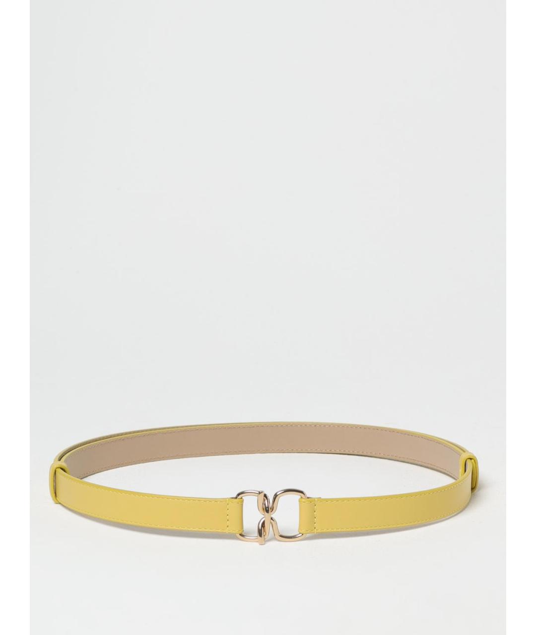 FABIANA FILIPPI Желтый кожаный ремень, фото 4
