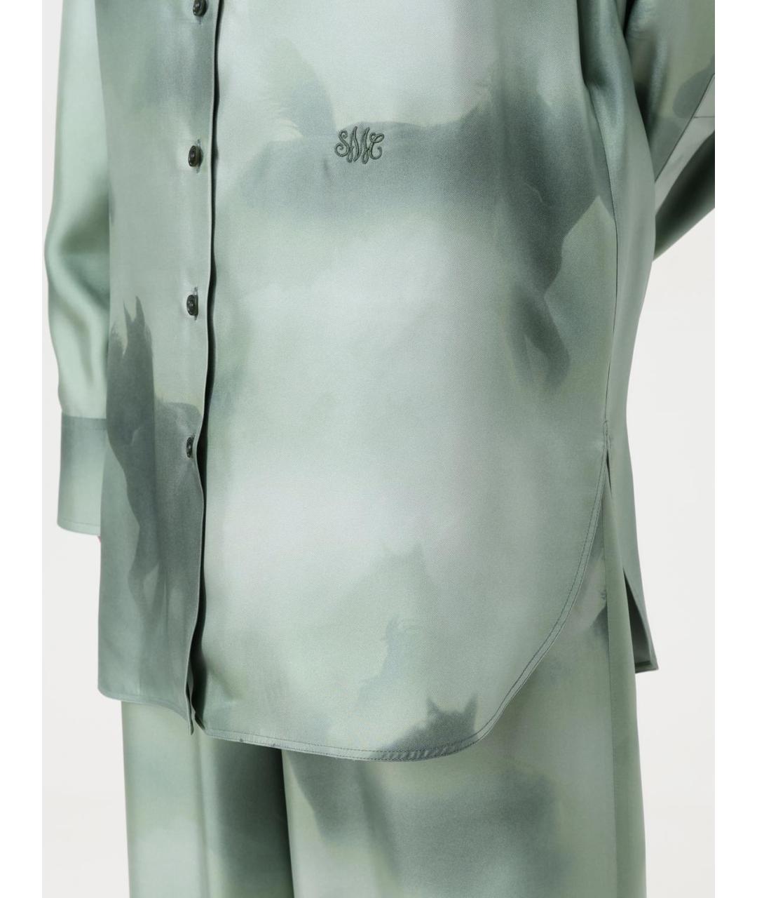 STELLA MCCARTNEY Мульти шелковая рубашка, фото 5