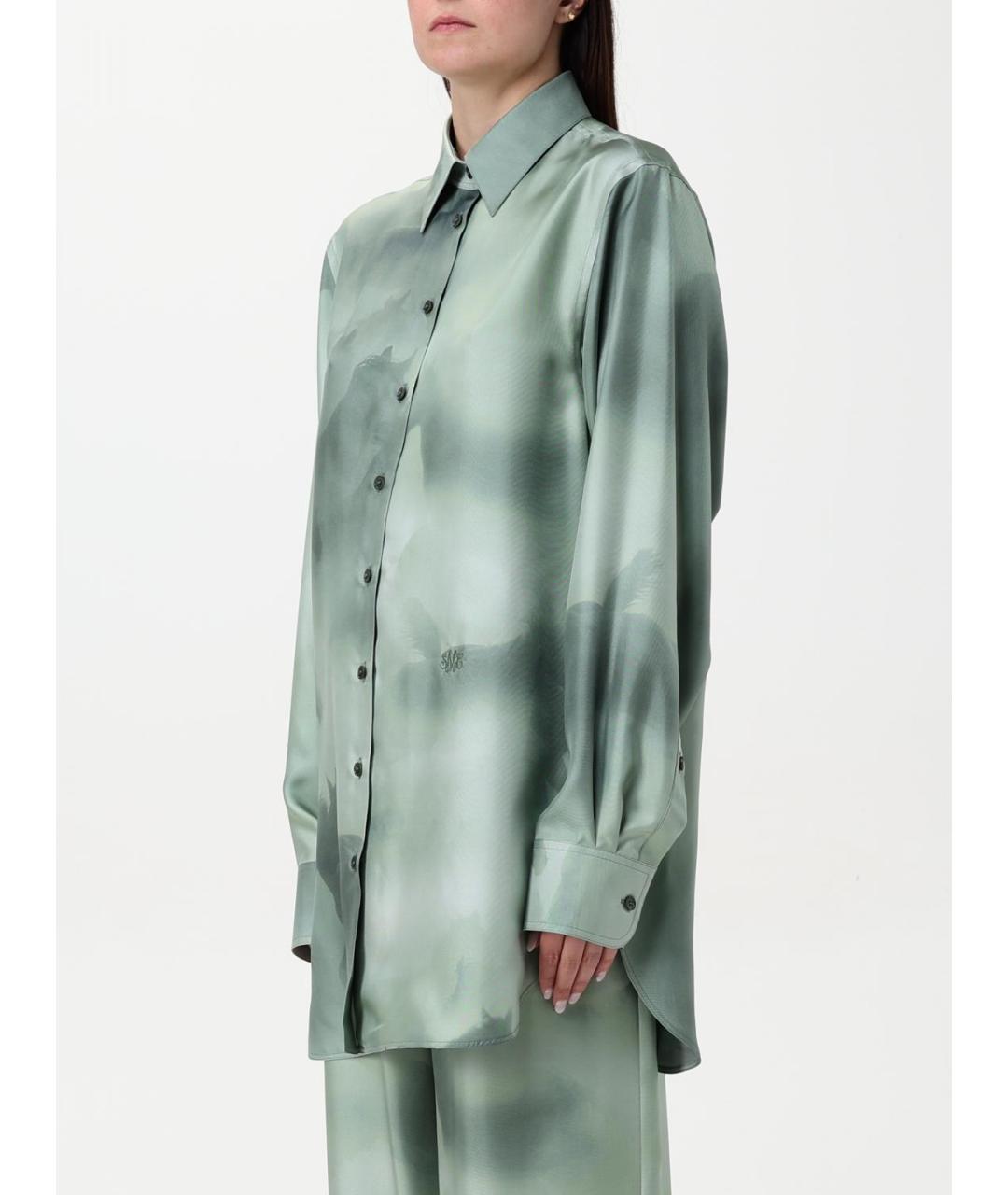 STELLA MCCARTNEY Мульти шелковая рубашка, фото 4