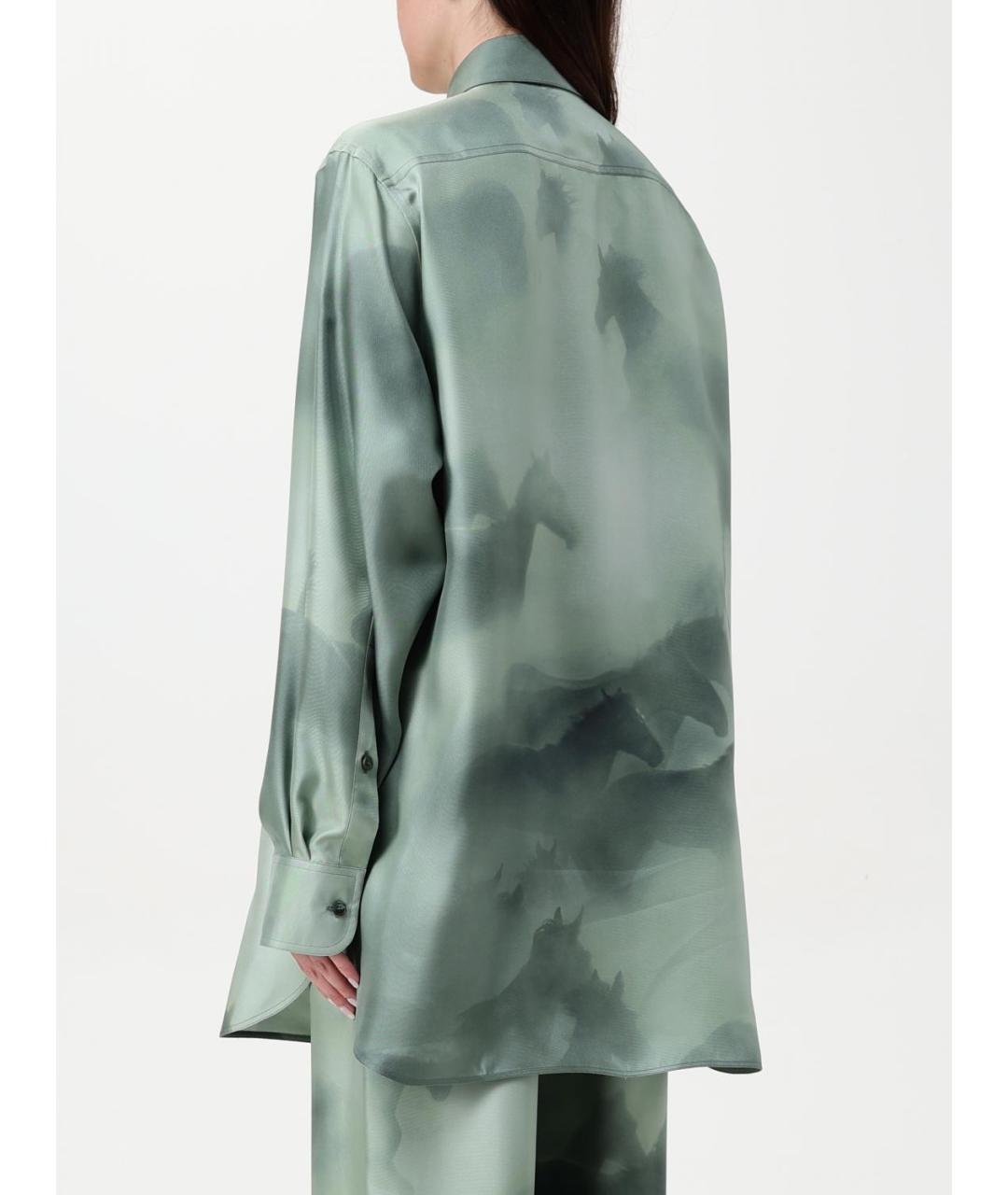 STELLA MCCARTNEY Мульти шелковая рубашка, фото 3