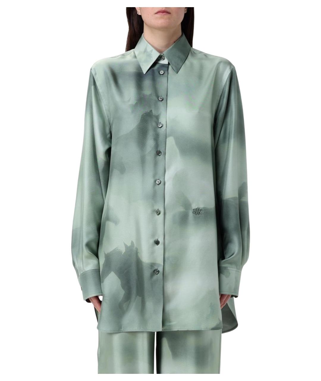 STELLA MCCARTNEY Мульти шелковая рубашка, фото 1