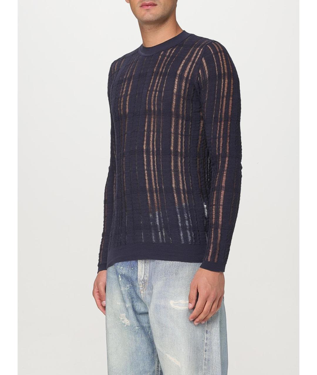 OUR LEGACY Синий хлопковый джемпер / свитер, фото 4