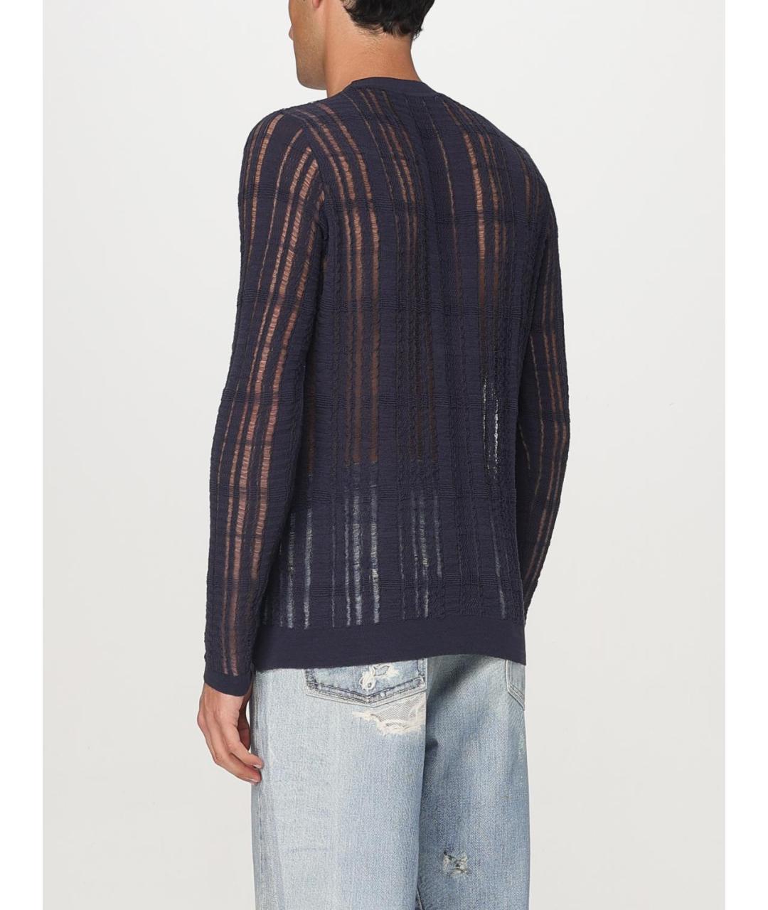 OUR LEGACY Синий хлопковый джемпер / свитер, фото 3