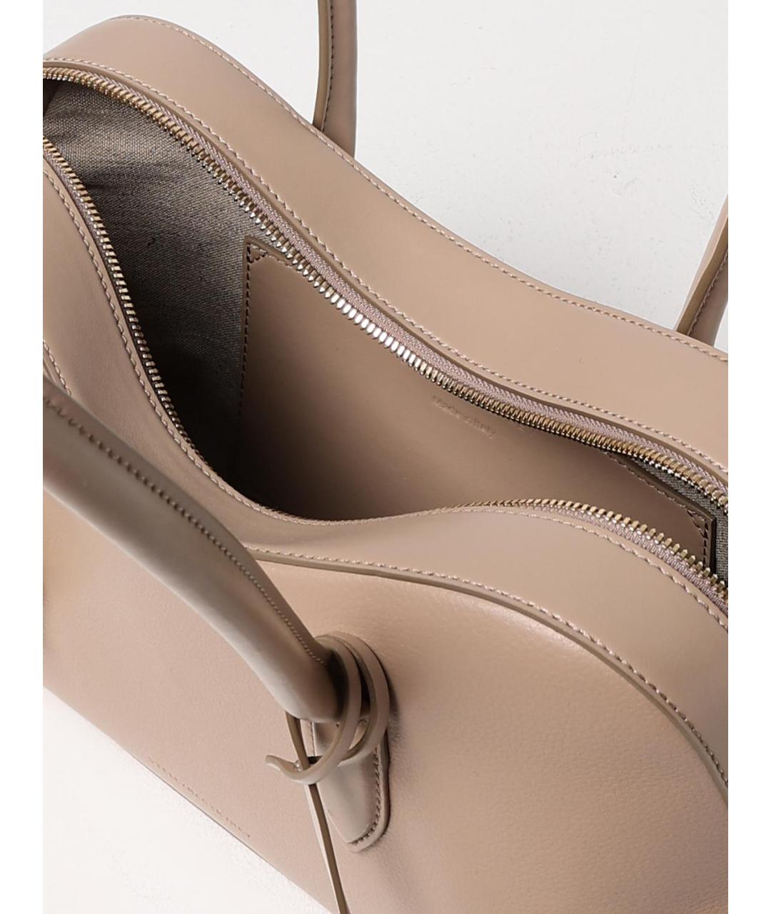 STELLA MCCARTNEY Бежевая сумка через плечо из искусственной кожи, фото 5