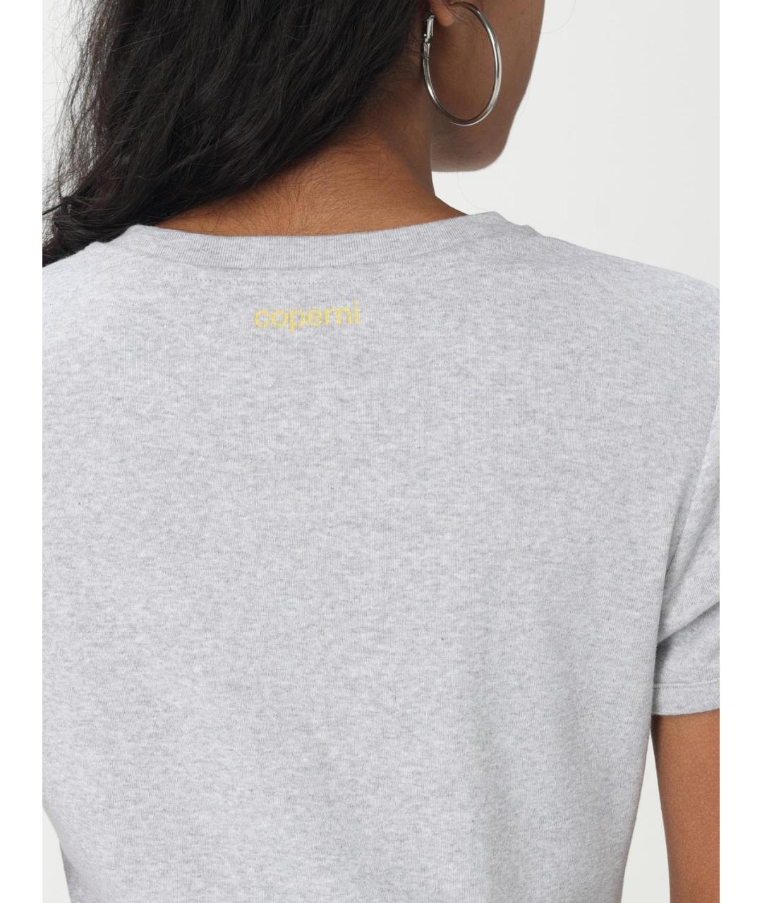 COPERNI Серая хлопковая футболка, фото 5