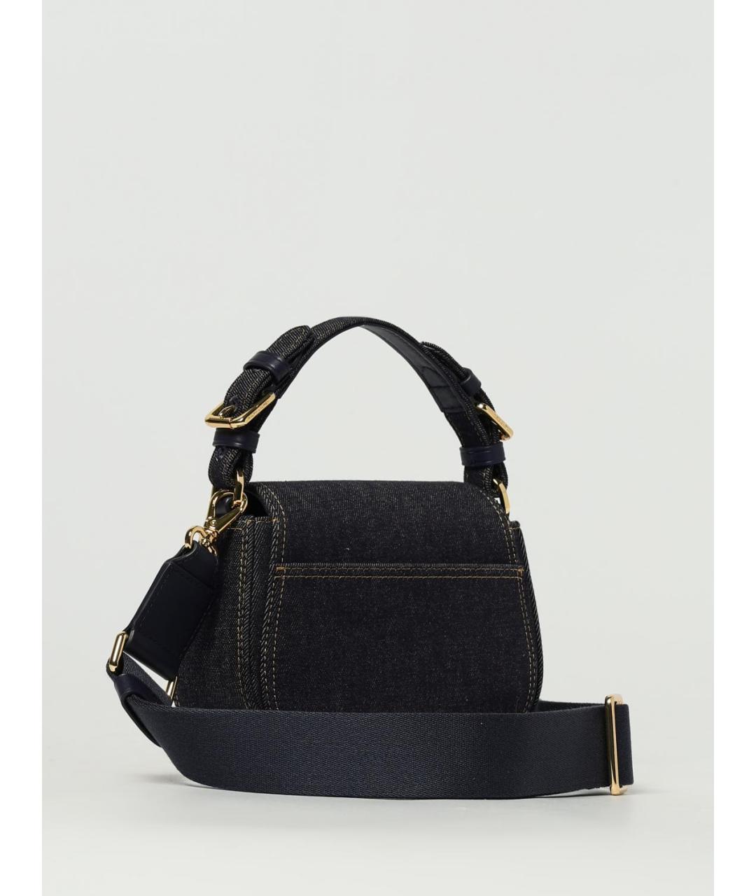 RALPH LAUREN Синяя деним сумка через плечо, фото 2