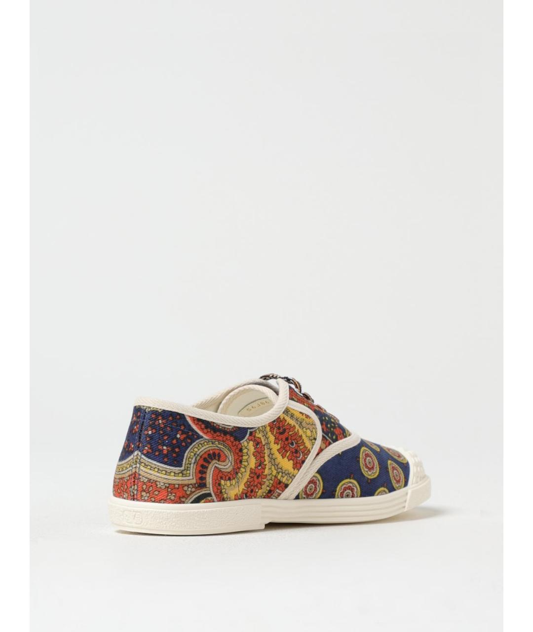 VALENTINO Мульти текстильные низкие кроссовки / кеды, фото 3