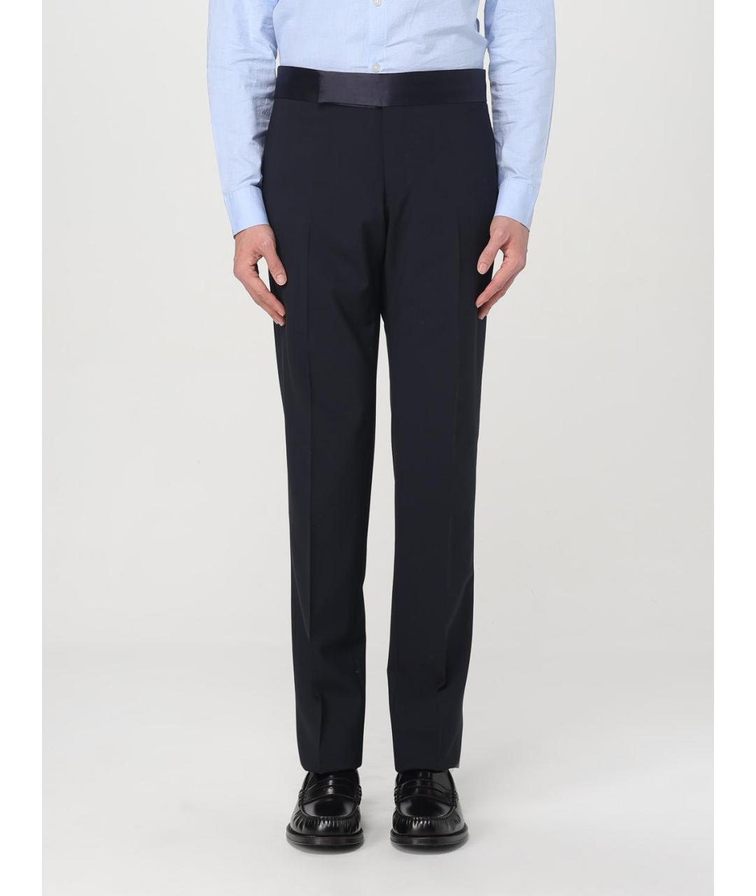 EMPORIO ARMANI Темно-синий вечерний костюм, фото 6