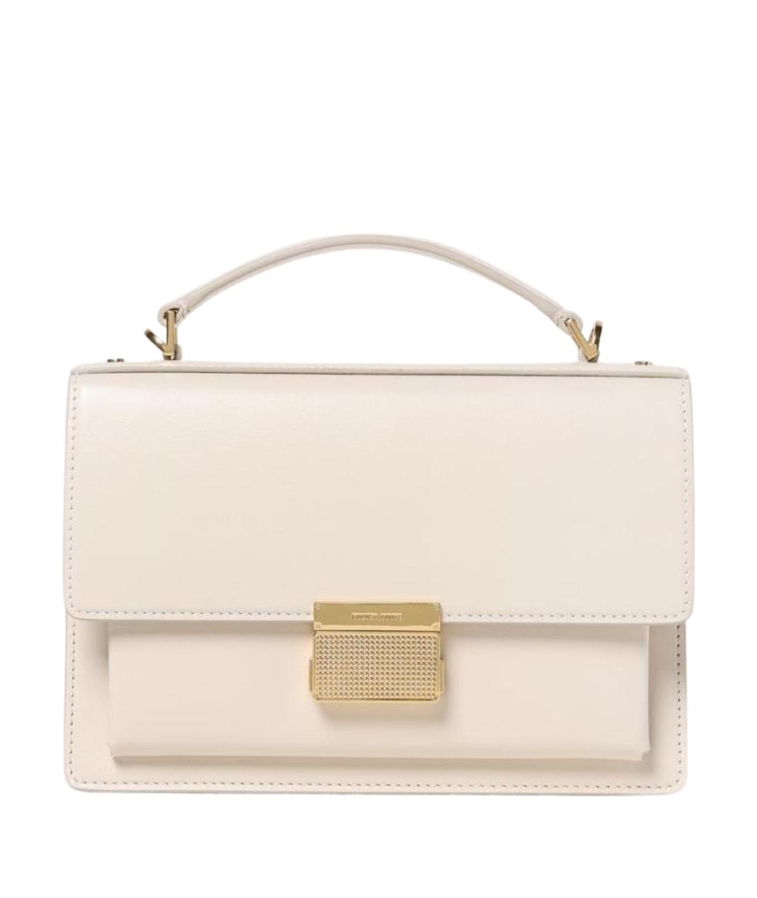 GOLDEN GOOSE DELUXE BRAND Бежевая кожаная сумка через плечо, фото 1