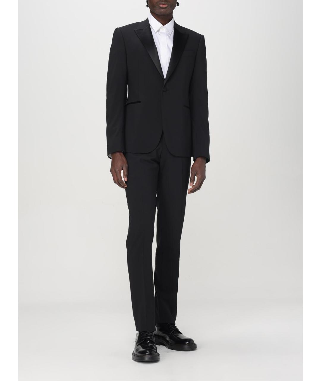 EMPORIO ARMANI Черный вечерний костюм, фото 2