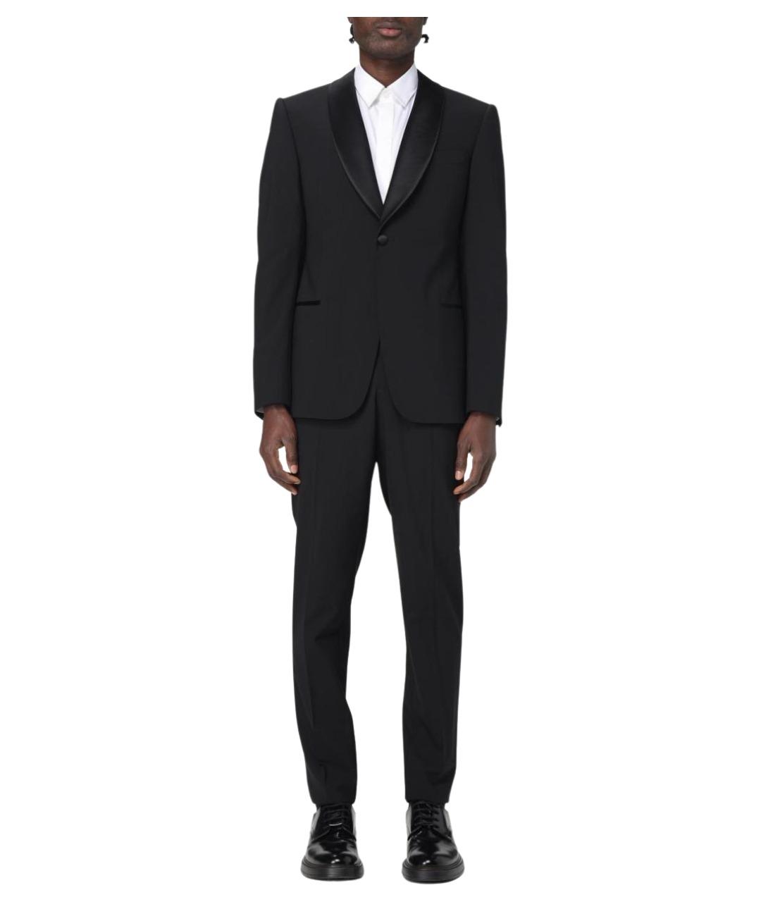 EMPORIO ARMANI Черный вечерний костюм, фото 1