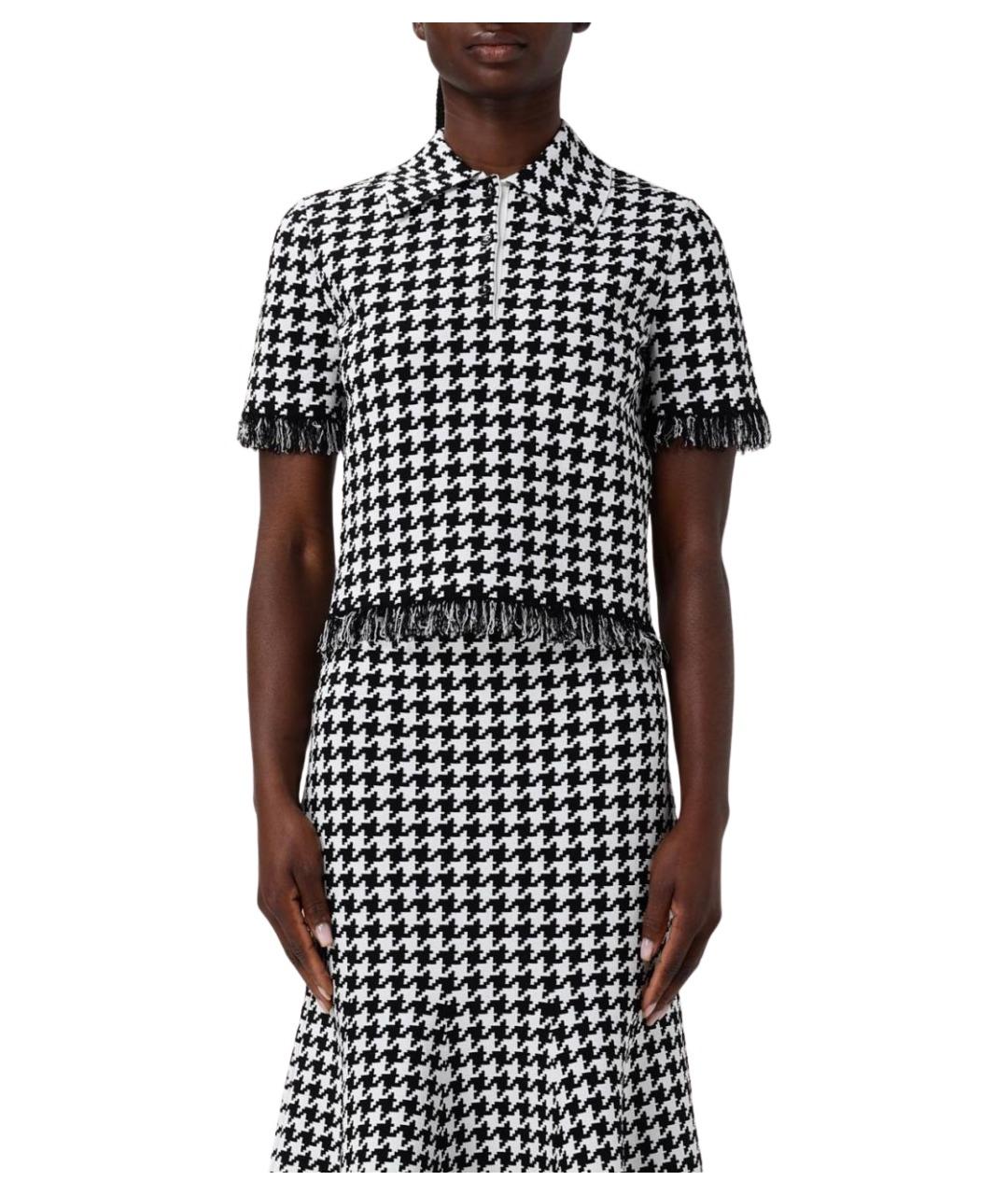 ALEXANDER MCQUEEN Мульти вискозная футболка, фото 1