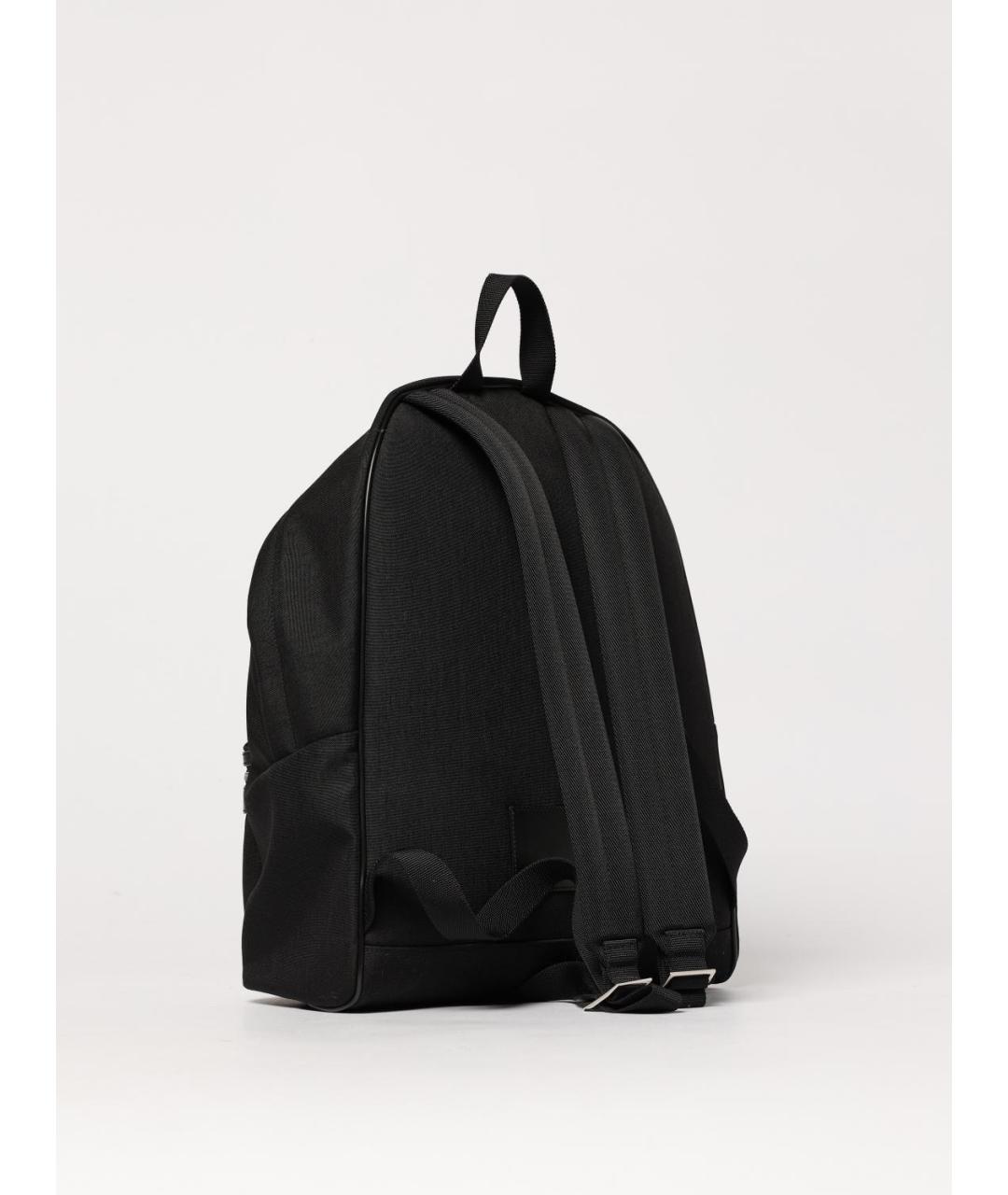 SAINT LAURENT Черный хлопковый рюкзак, фото 3