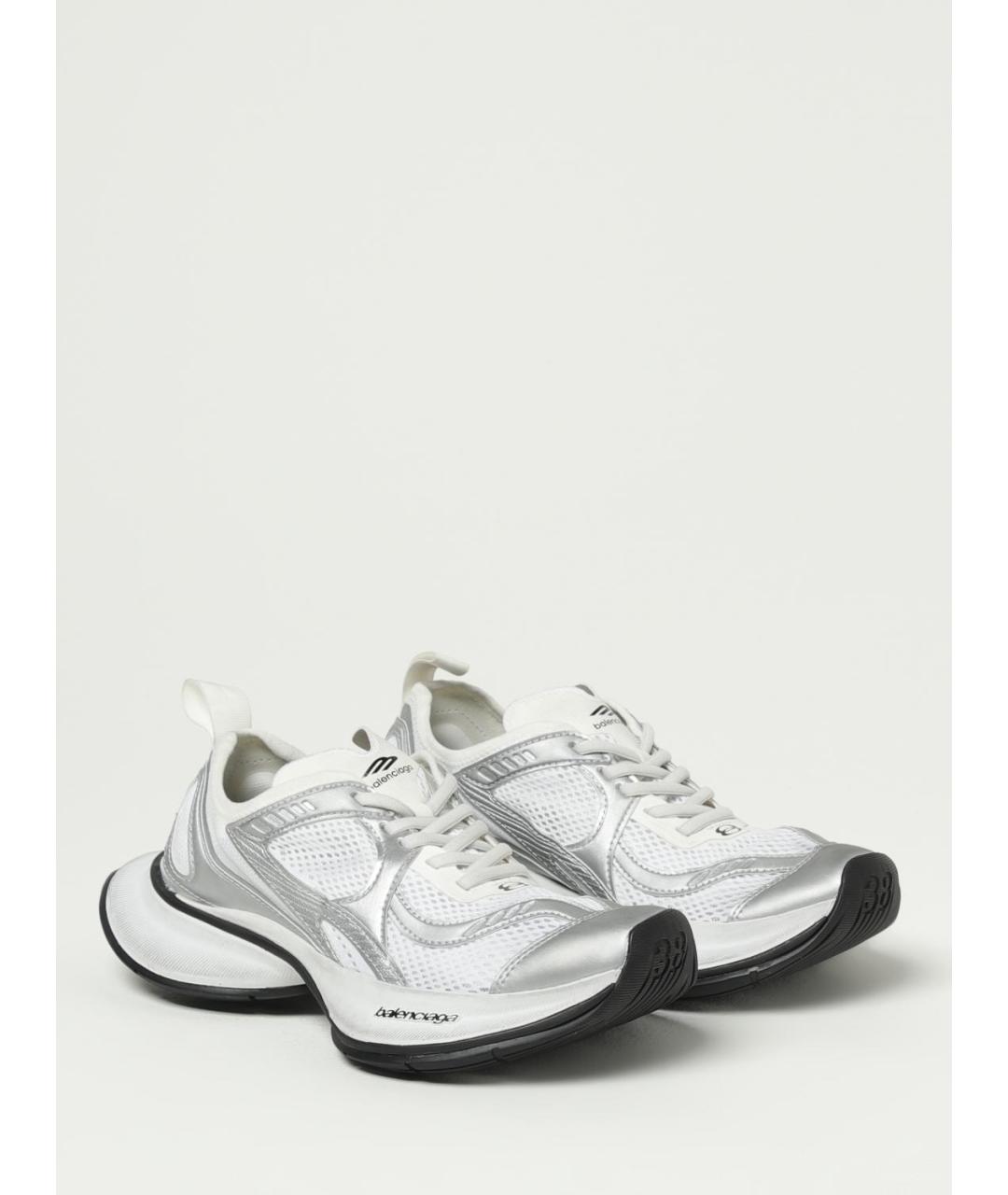 BALENCIAGA Белые синтетические кроссовки, фото 2