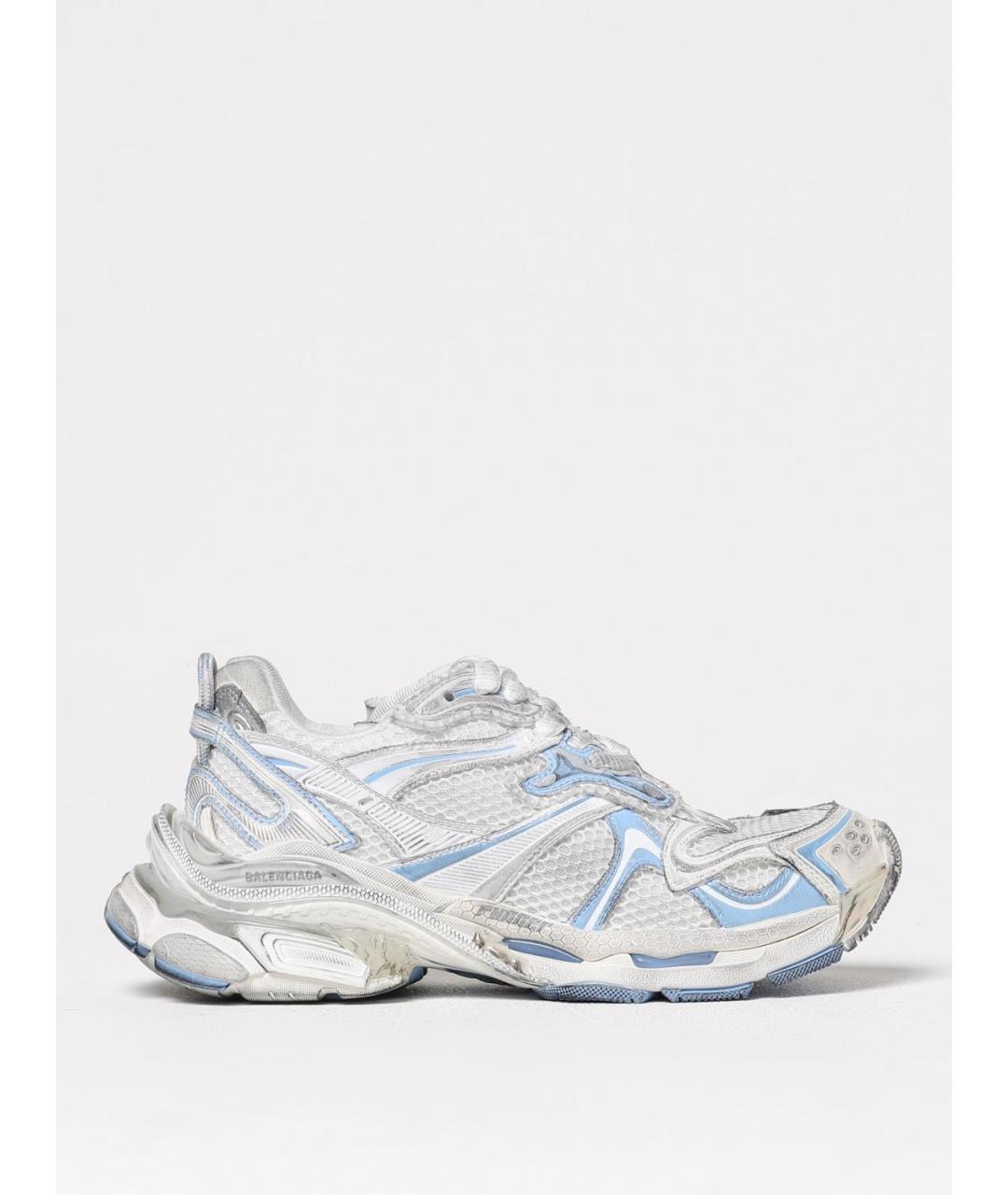 BALENCIAGA Белые синтетические кроссовки, фото 5