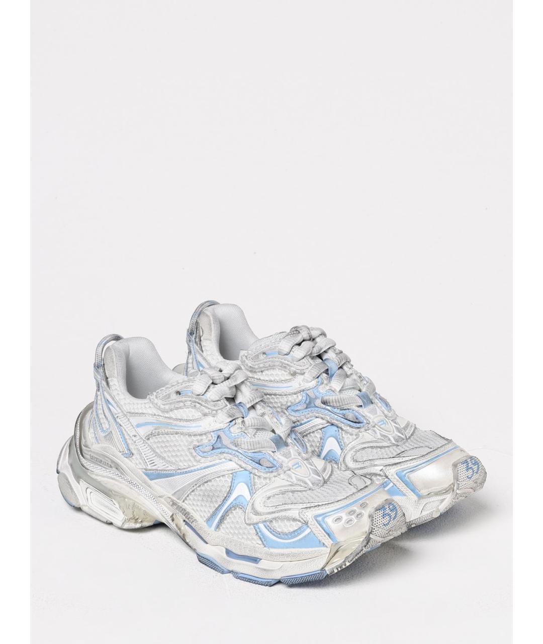 BALENCIAGA Белые синтетические кроссовки, фото 2