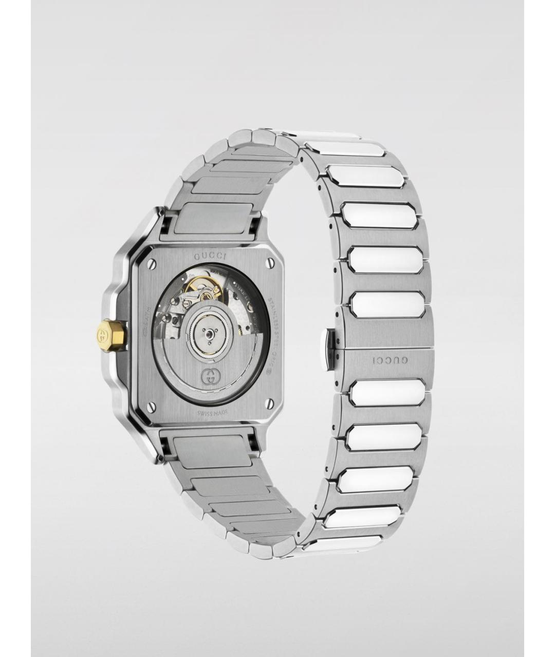 GUCCI Серебряные часы, фото 2