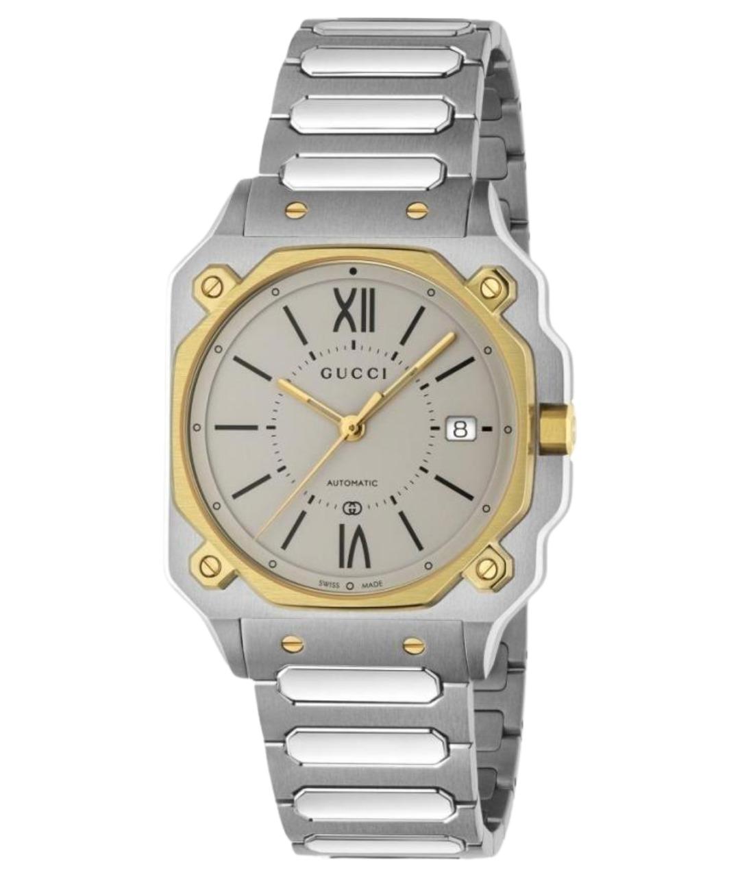 GUCCI Серебряные часы, фото 1