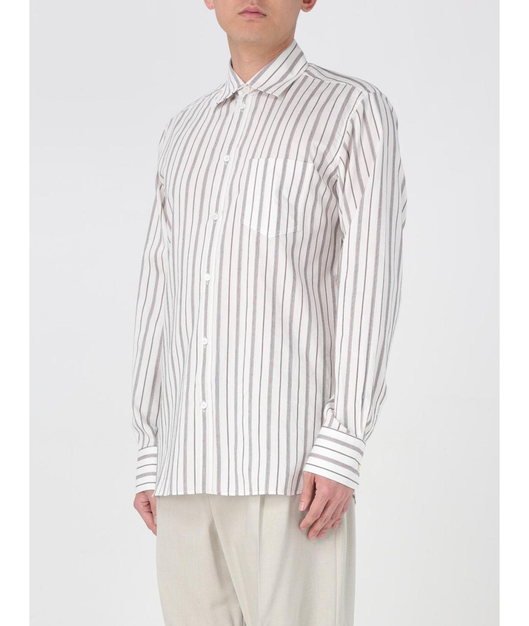 GOLDEN GOOSE DELUXE BRAND Мульти хлопковая кэжуал рубашка, фото 4