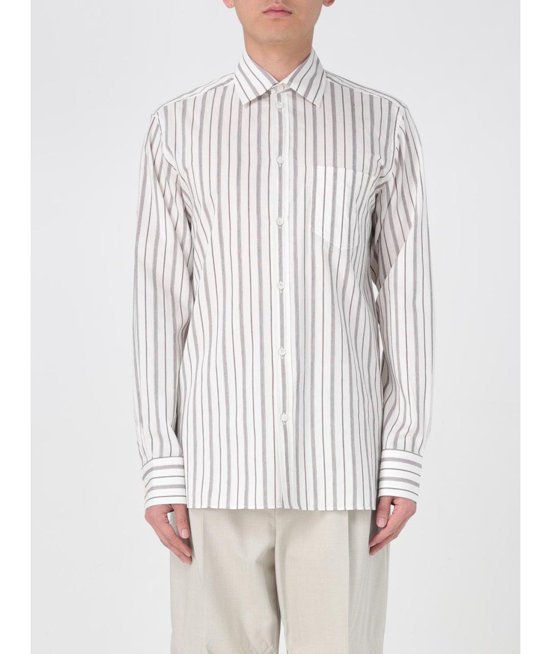 GOLDEN GOOSE DELUXE BRAND Мульти хлопковая кэжуал рубашка, фото 6