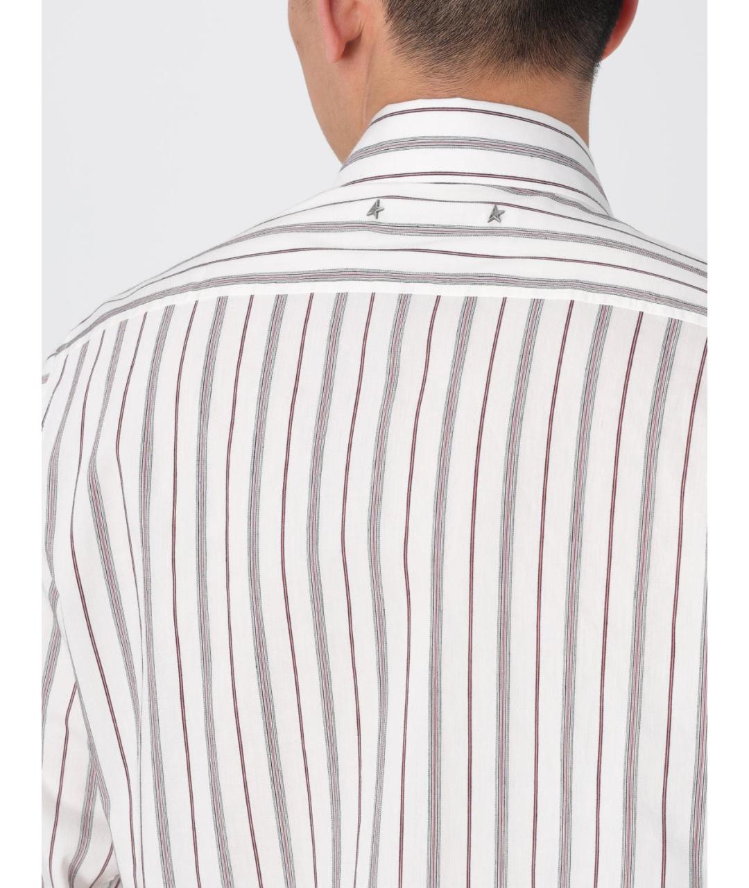 GOLDEN GOOSE DELUXE BRAND Мульти хлопковая кэжуал рубашка, фото 5