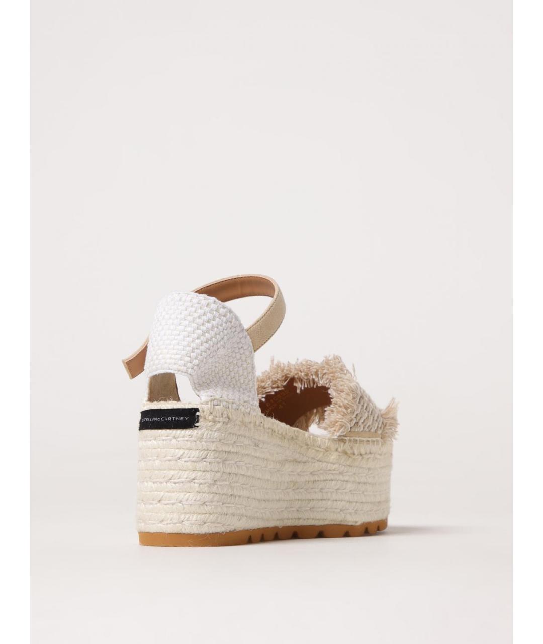 STELLA MCCARTNEY Бежевые эспадрильи, фото 3