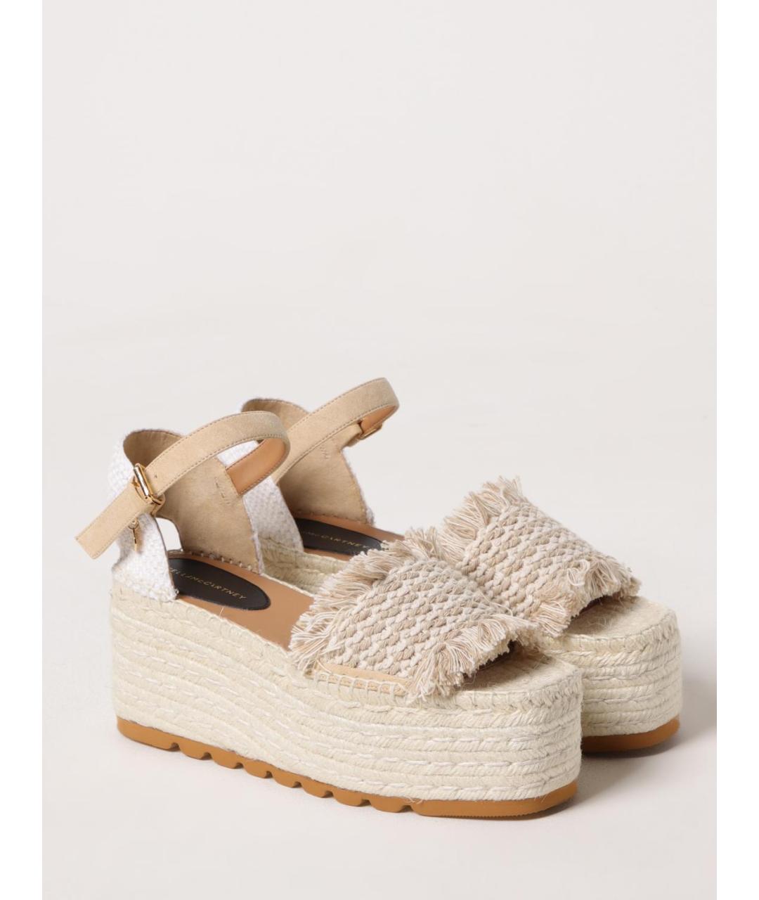 STELLA MCCARTNEY Бежевые эспадрильи, фото 2
