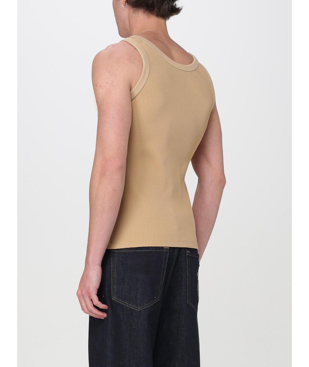 FENDI Бежевая майка, фото 4