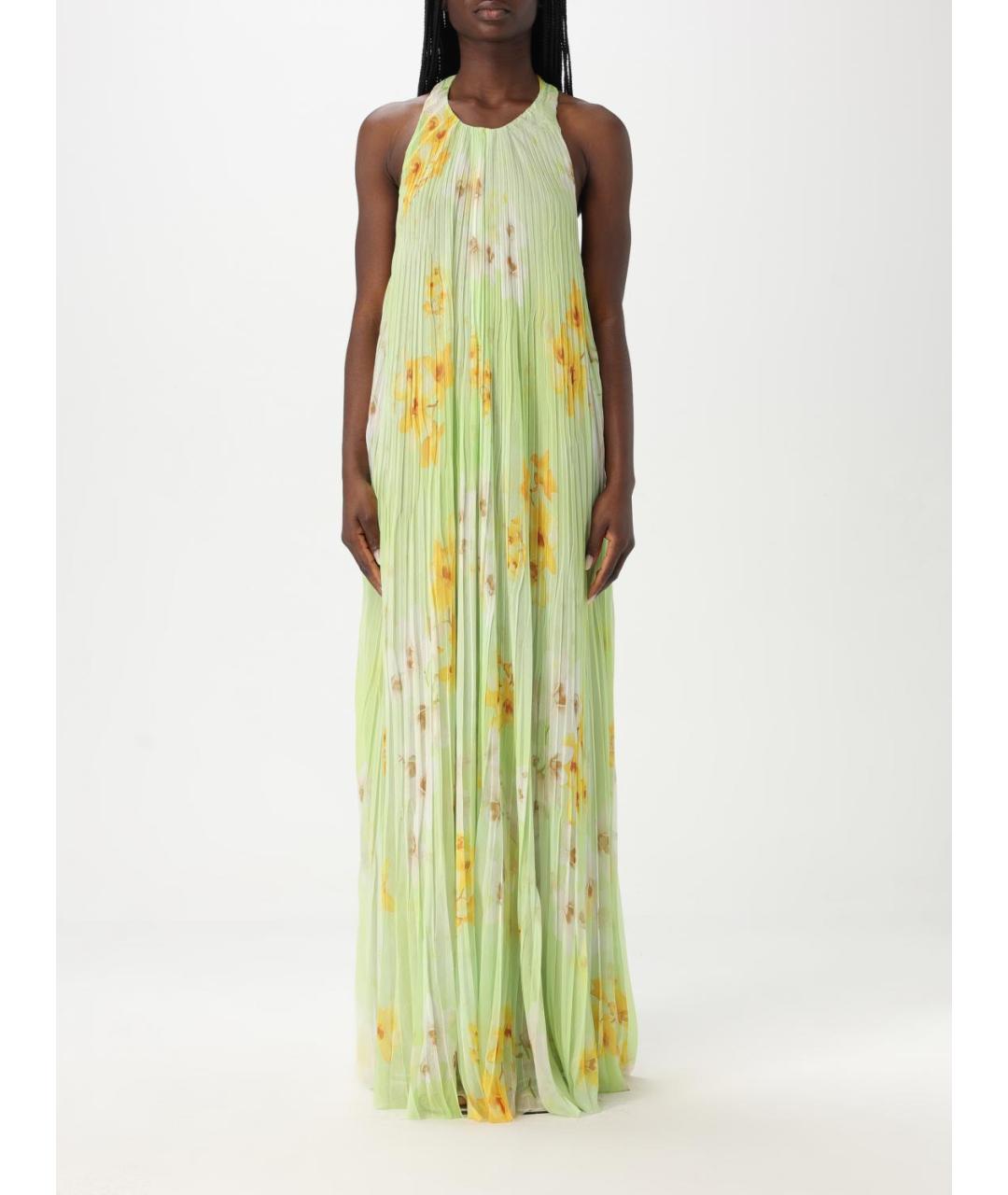 PINKO Мульти полиэстеровое повседневное платье, фото 2