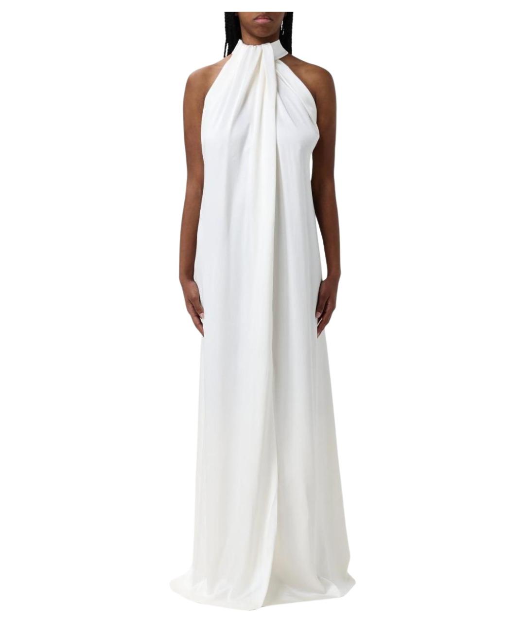 STELLA MCCARTNEY Бежевое вискозное коктейльное платье, фото 1