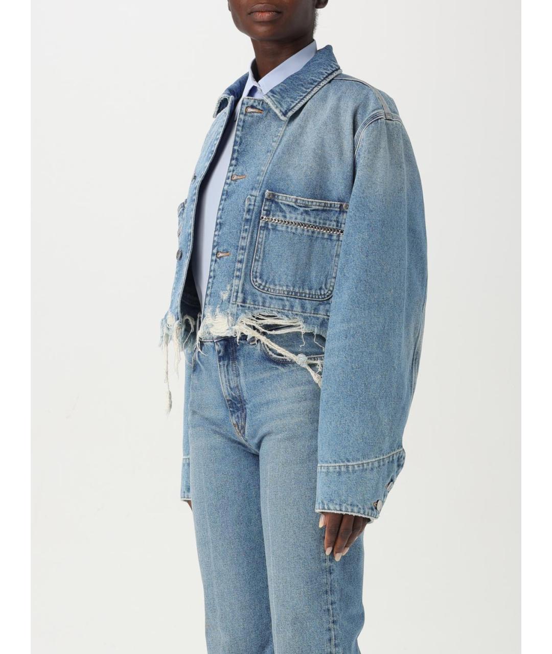 STELLA MCCARTNEY Синяя деним куртка, фото 5