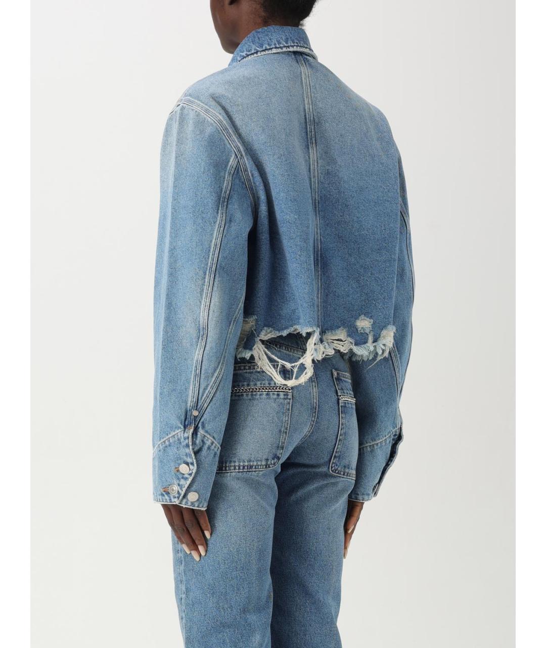 STELLA MCCARTNEY Синяя деним куртка, фото 4