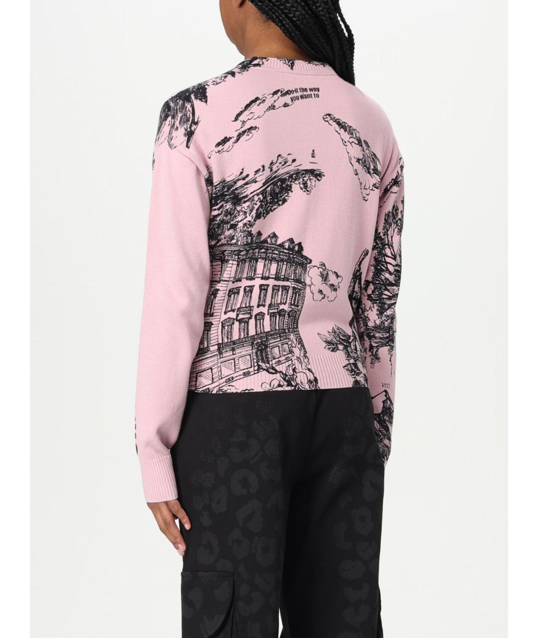 MOSCHINO JEANS Мульти хлопковый джемпер / свитер, фото 2