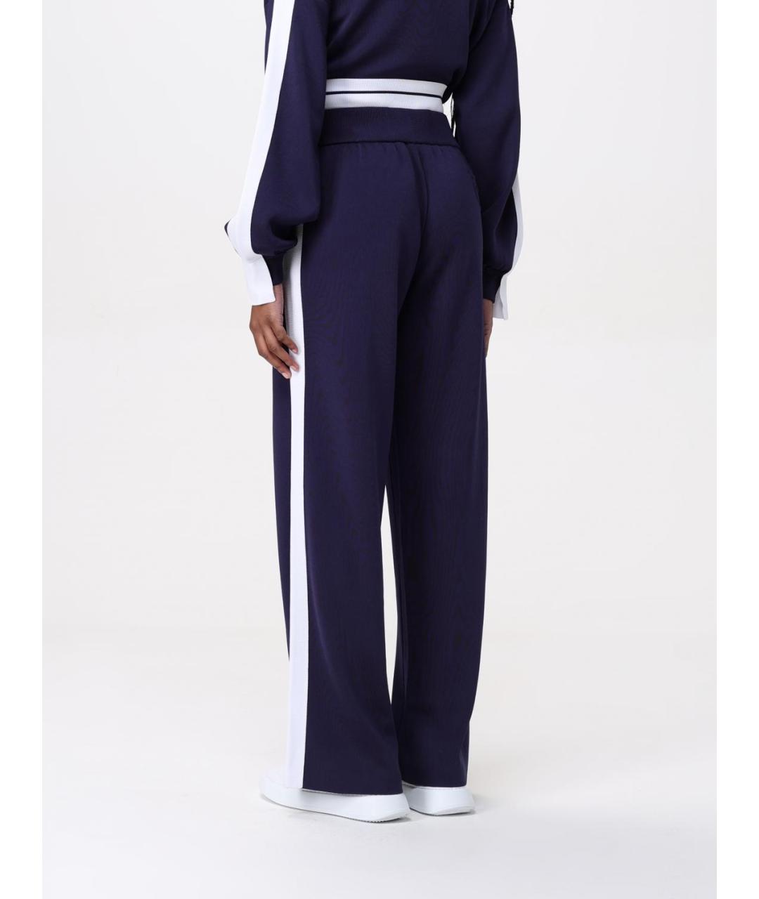 PINKO Синие вискозные спортивные брюки и шорты, фото 4