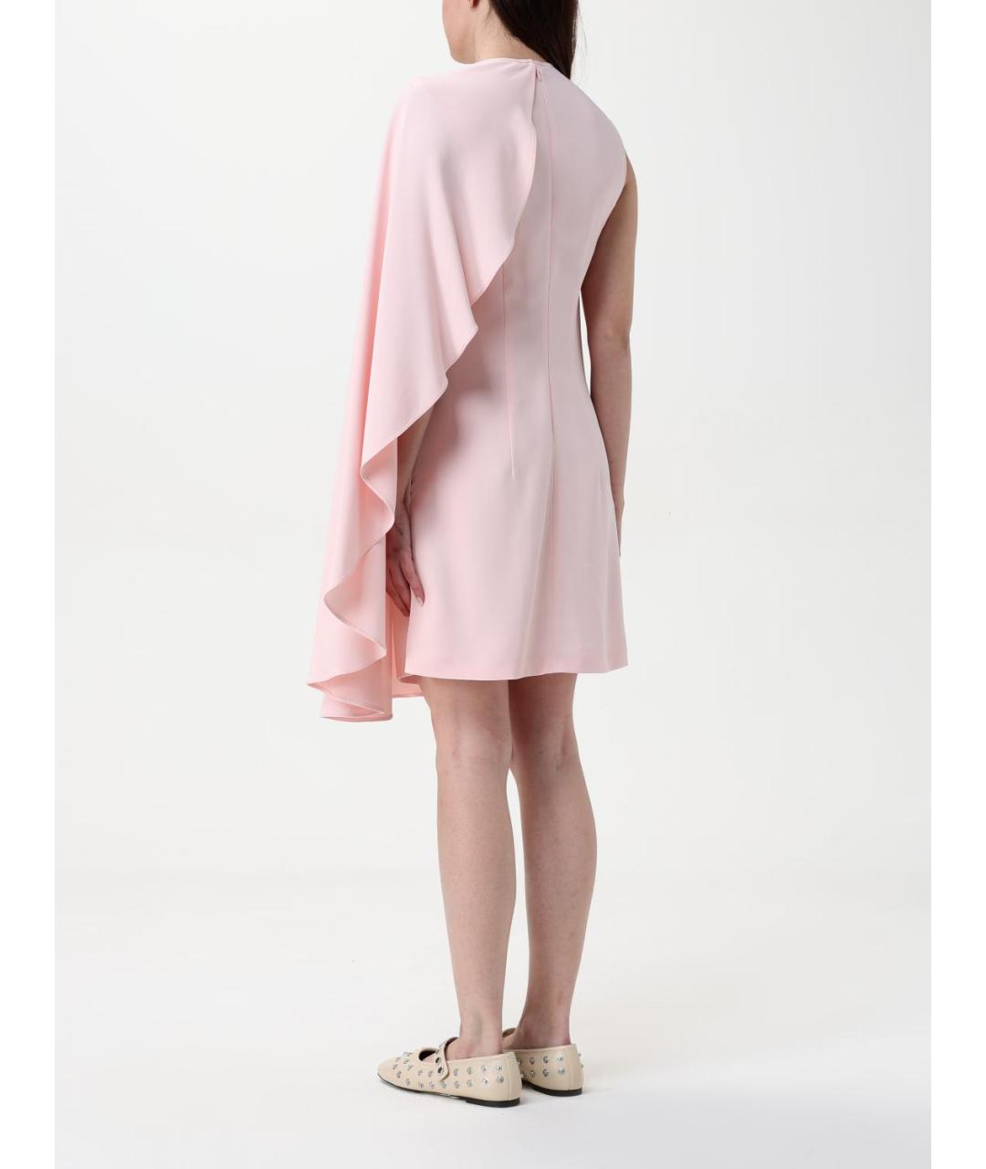 STELLA MCCARTNEY Розовое вискозное платье, фото 2