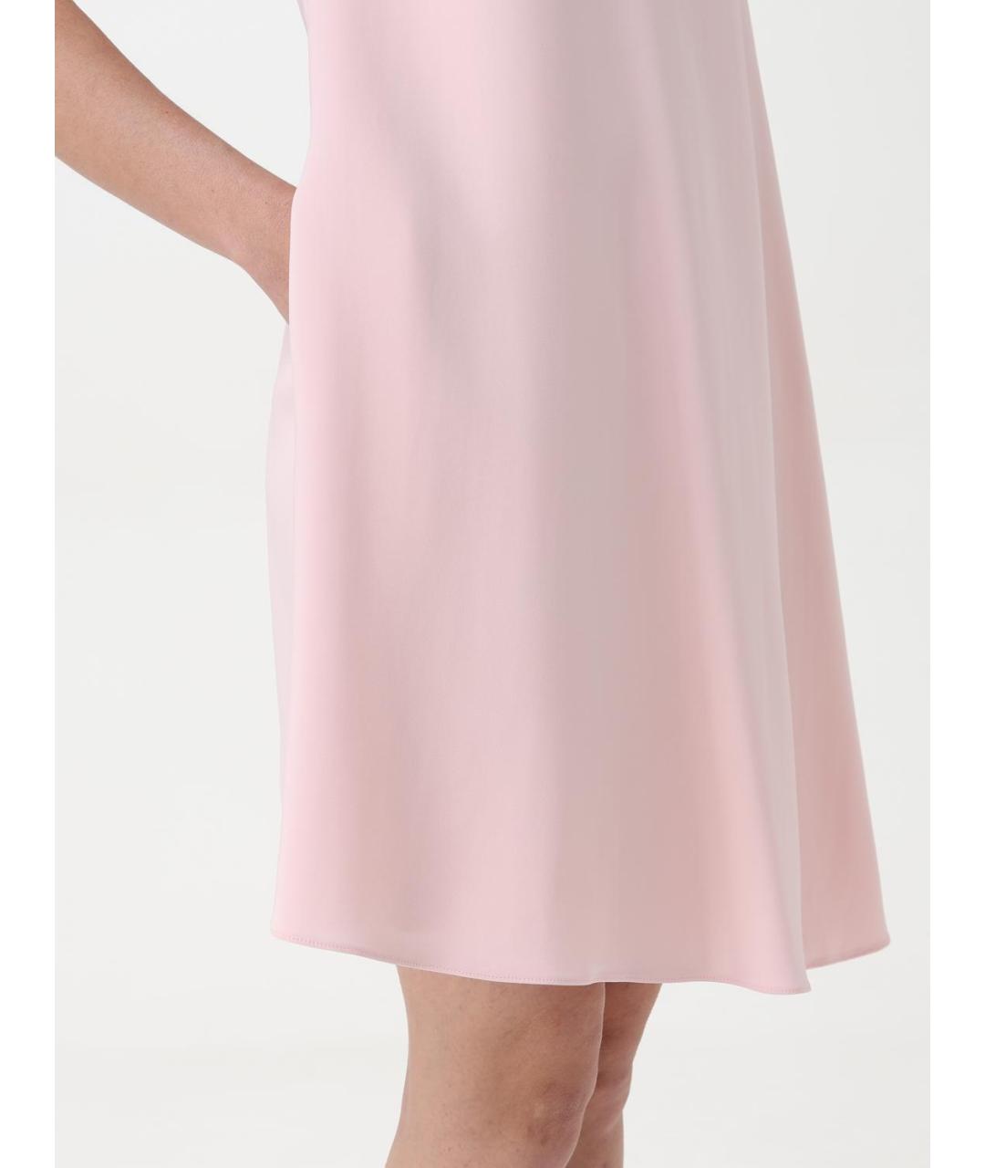 STELLA MCCARTNEY Розовое вискозное платье, фото 3