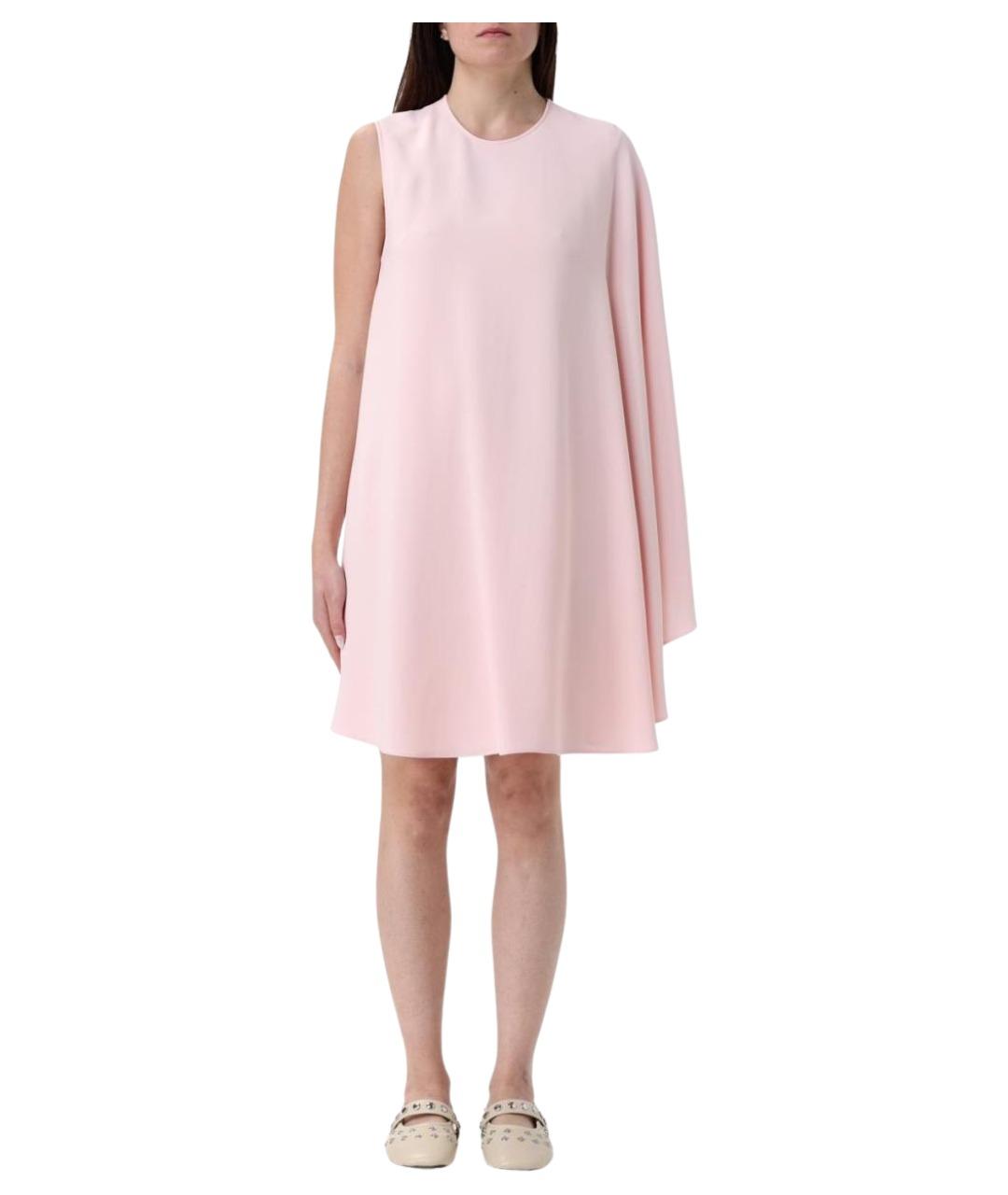 STELLA MCCARTNEY Розовое вискозное платье, фото 1