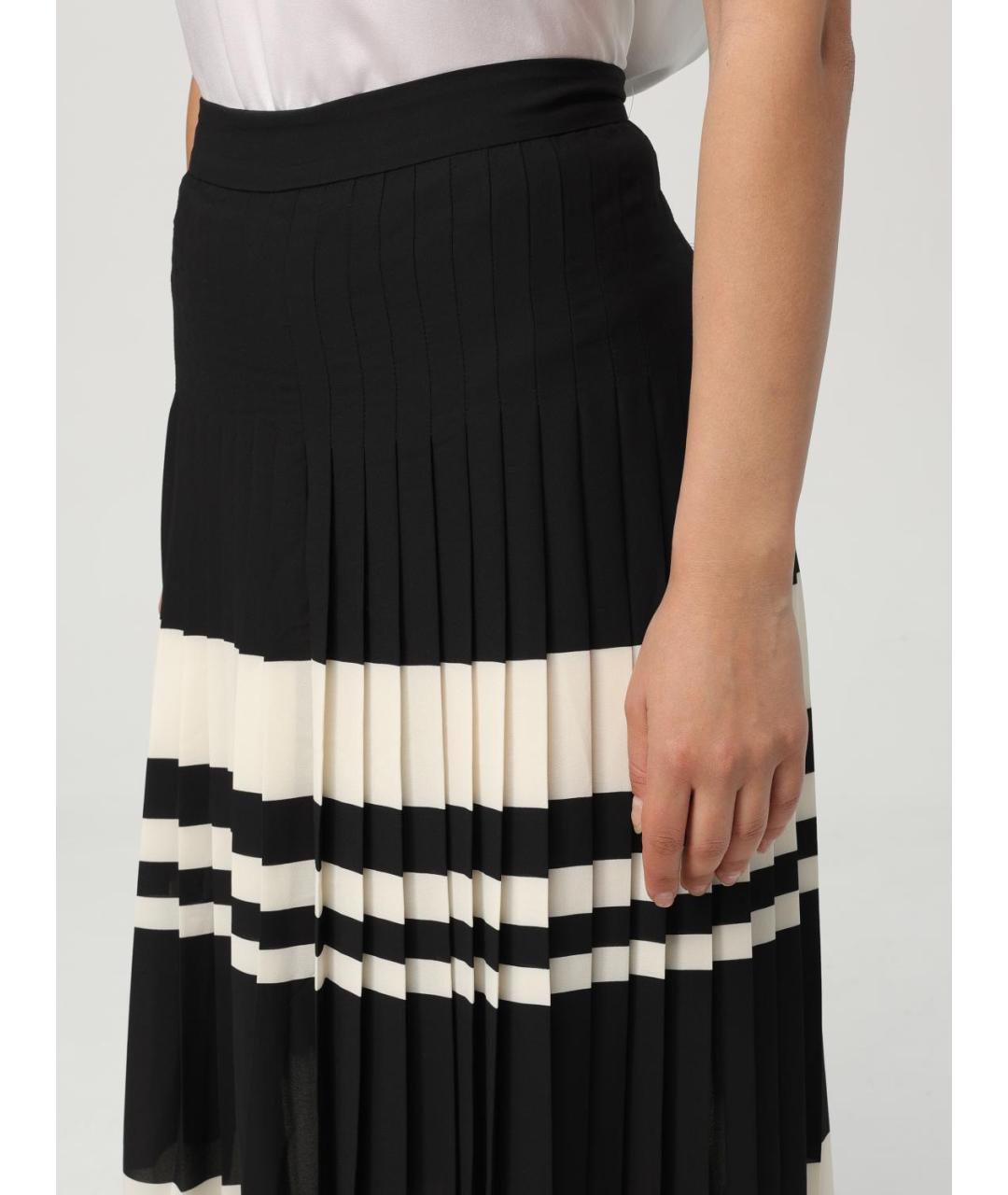 RALPH LAUREN Мульти полиэстеровые брюки широкие, фото 4