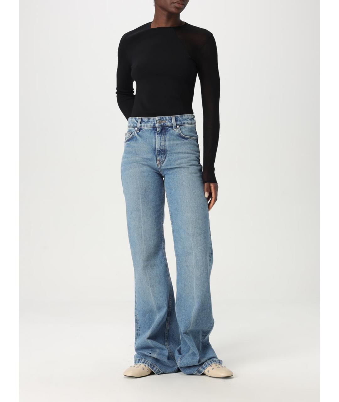 STELLA MCCARTNEY Черное полиэстеровое боди, фото 6