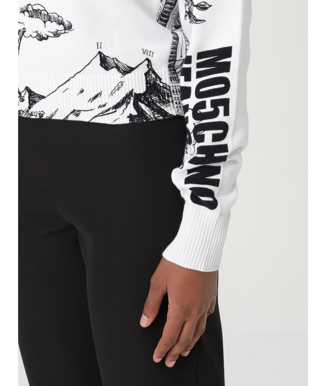 MOSCHINO JEANS Мульти хлопковый джемпер / свитер, фото 3