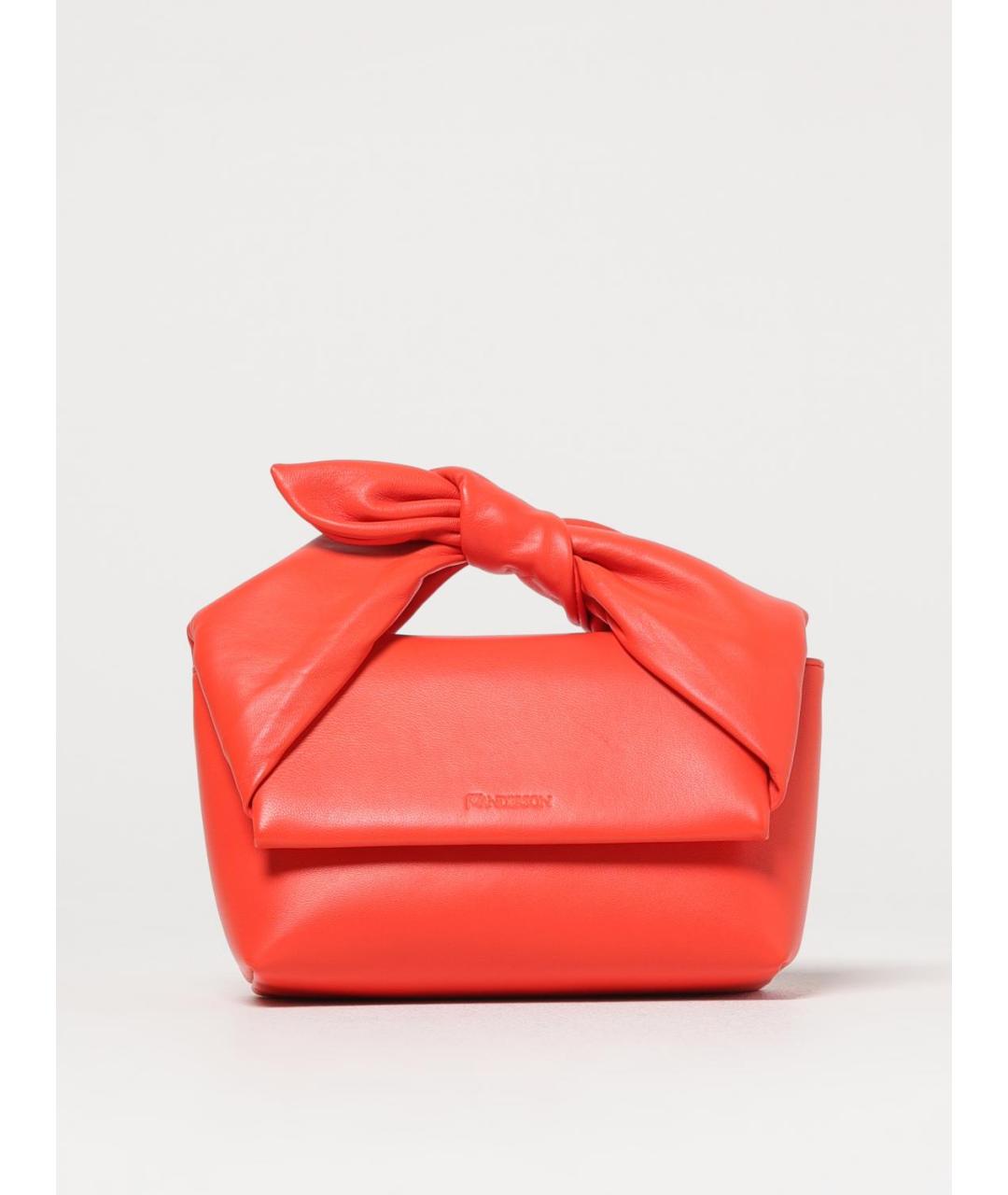 J.W.ANDERSON Коралловая кожаная сумка через плечо, фото 6