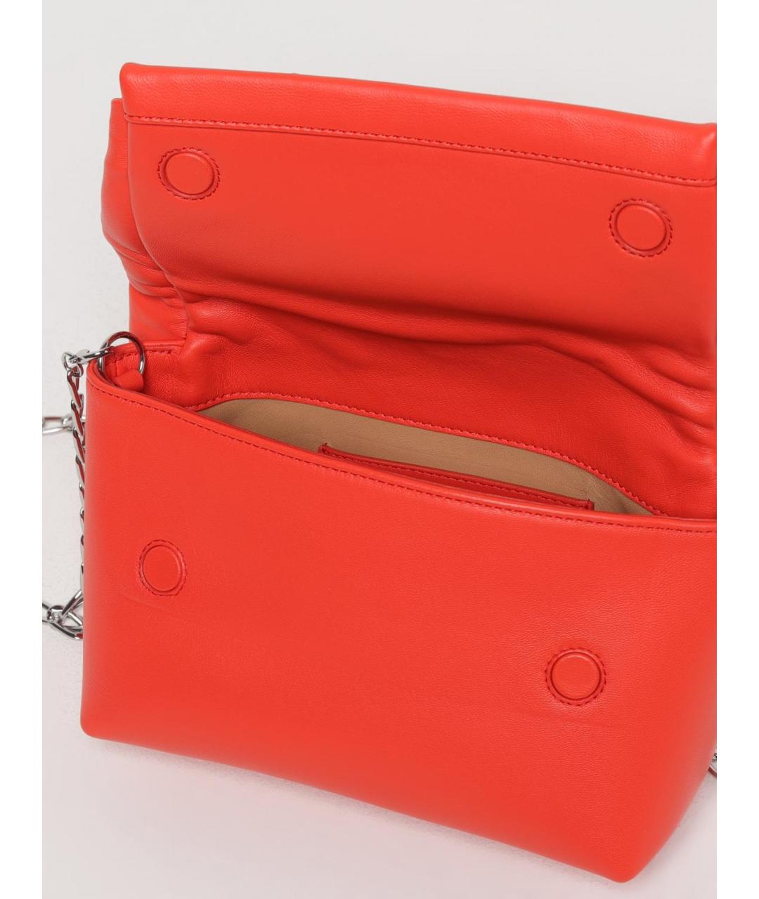 J.W.ANDERSON Коралловая кожаная сумка через плечо, фото 5