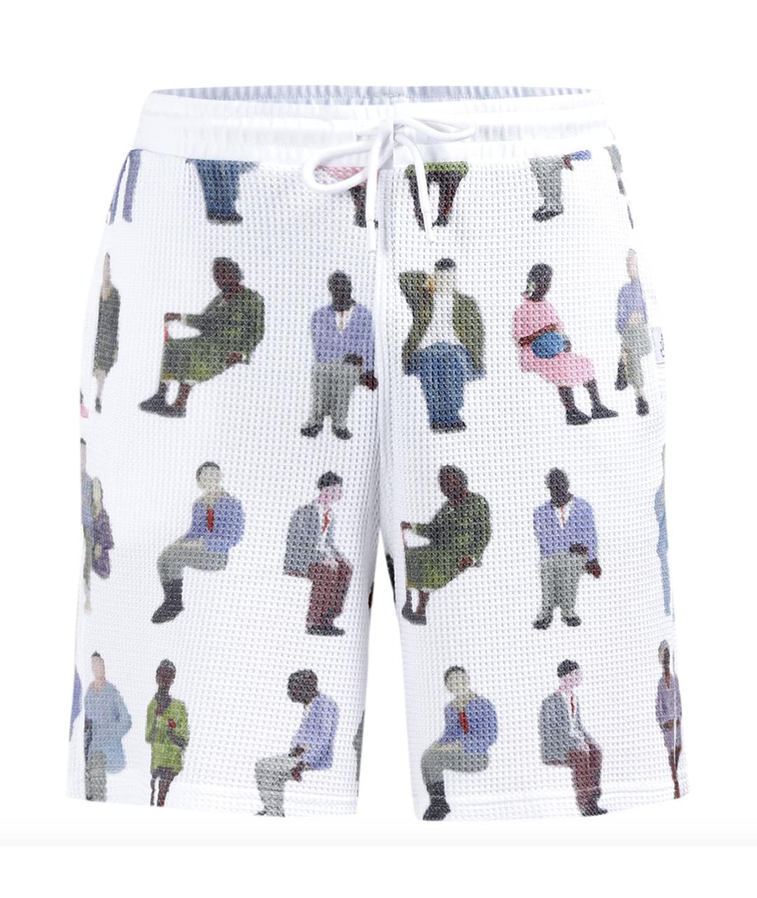 J.W.ANDERSON Белые хлопковые шорты, фото 1