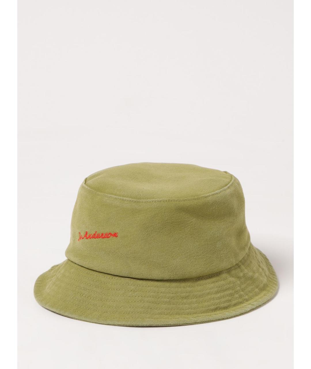 J.W.ANDERSON Хаки хлопковая шляпа, фото 3