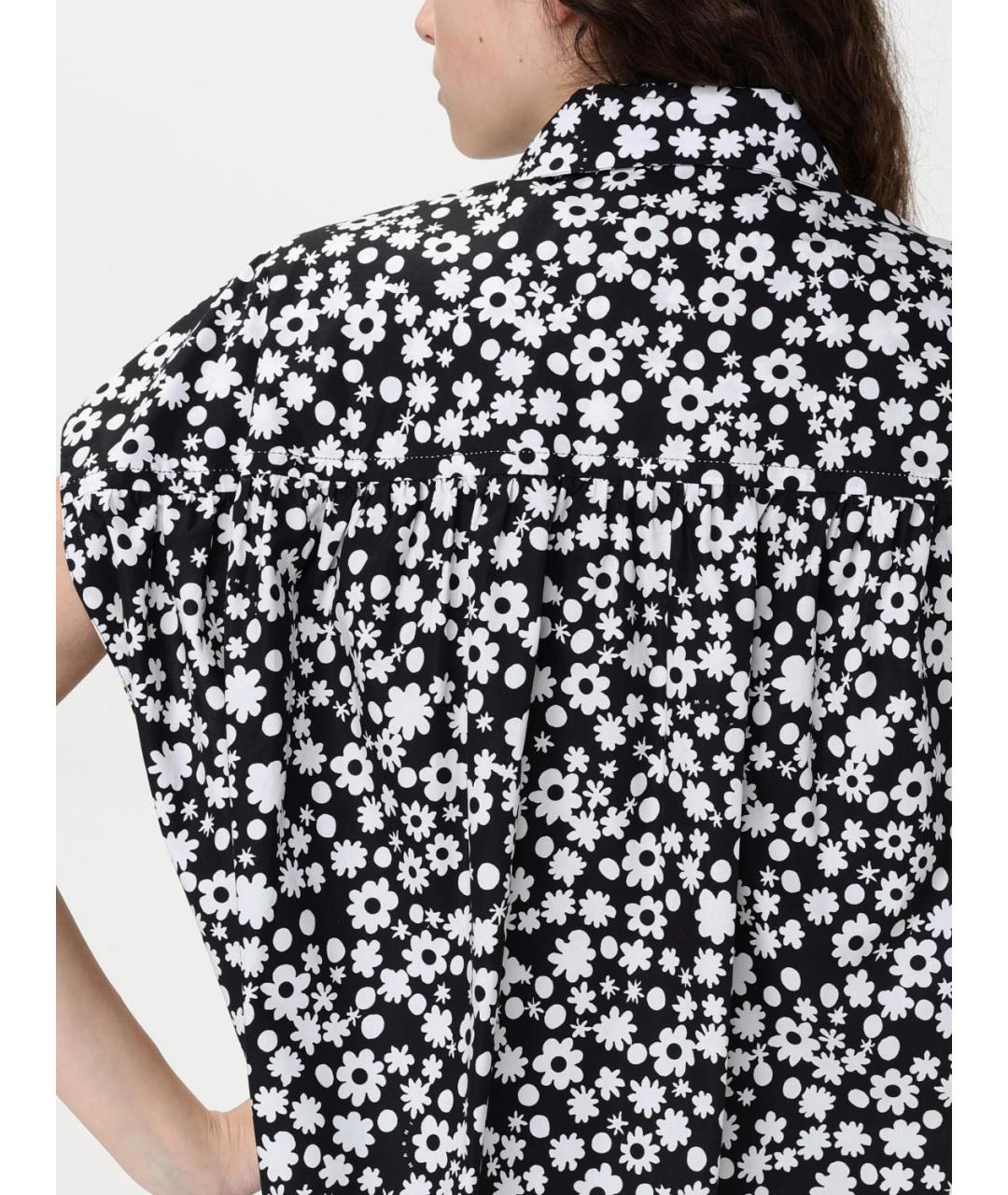 MARNI Черная хлопковая рубашка, фото 5