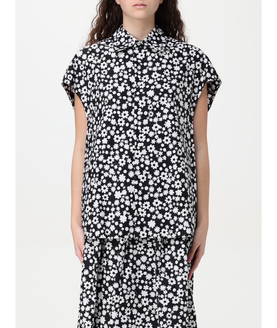 MARNI Черная хлопковая рубашка, фото 6