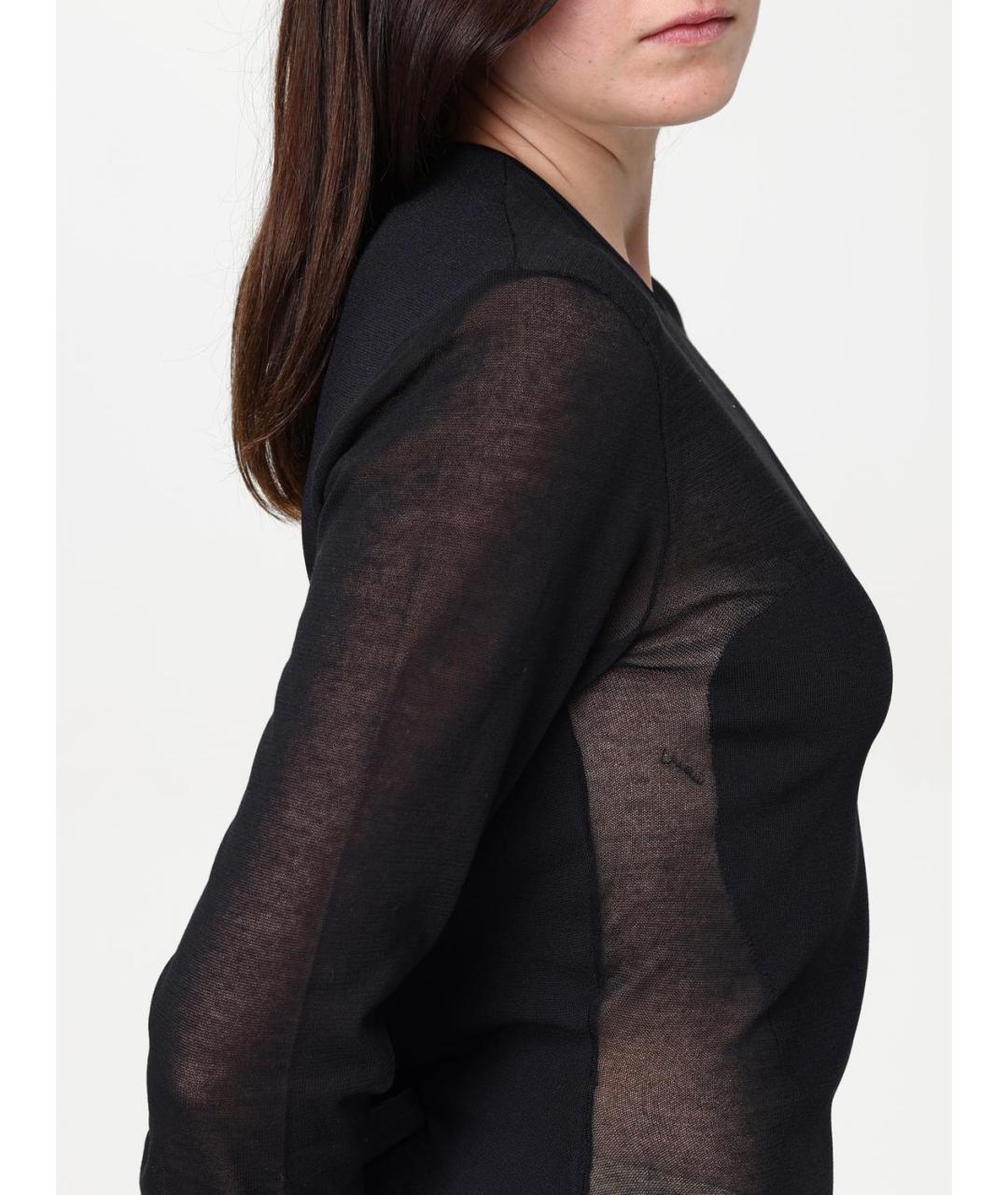 STELLA MCCARTNEY Черное вискозное коктейльное платье, фото 4