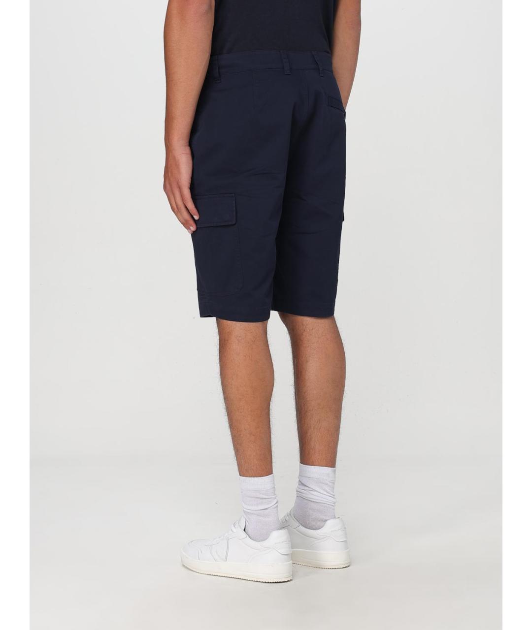 ADD Синие хлопковые шорты, фото 2