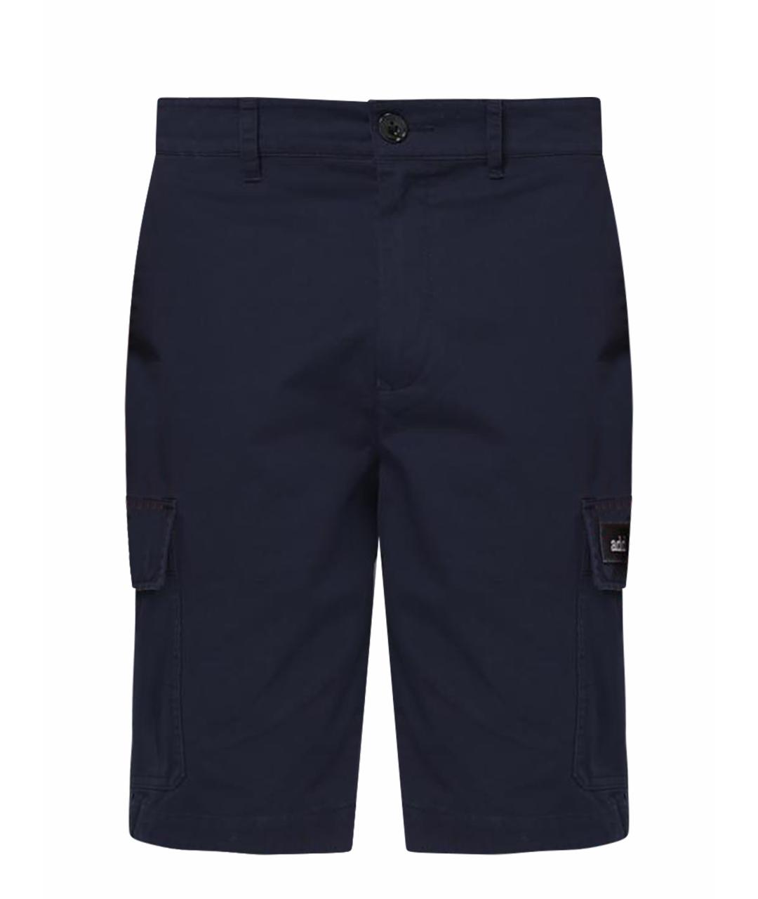 ADD Синие хлопковые шорты, фото 1