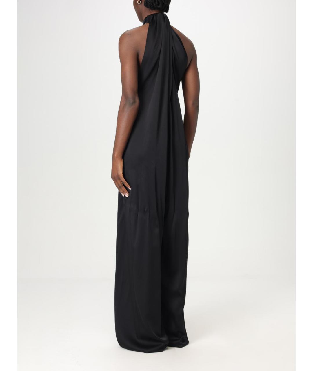 STELLA MCCARTNEY Черное ацетатное коктейльное платье, фото 2